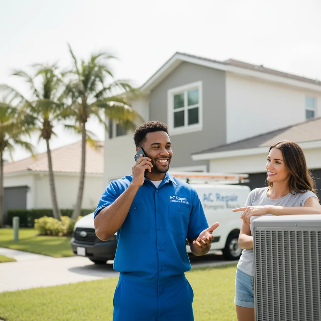AC Repair Pompano Beach customer support in Opdyke